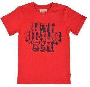 T-SHIRT LEVI\'S ALVIN STRAUSS & CO NJ10137 ΚΟΚΚΙΝΟ (140ΕΚ.)-(10 ΕΤΩΝ) T-SHIRT LEVI\'S ALVIN STRAUSS & CO NJ10137 ΚΟΚΚΙΝΟ (140ΕΚ.)-(10 ΕΤΩΝ)