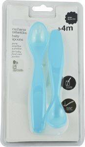 ΚΟΥΤΑΛΑΚΙΑ ΦΑΓΗΤΟΥ SUAVINEX BABY SPOONS ΜΠΛΕ 2ΤΜΧ (4ΜΗΝΩΝ+) ΚΟΥΤΑΛΑΚΙΑ ΦΑΓΗΤΟΥ SUAVINEX BABY SPOONS ΜΠΛΕ 2ΤΜΧ (4ΜΗΝΩΝ+)