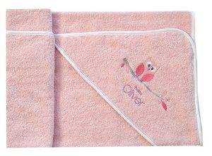 ΜΠΟΥΡΝΟΥΖΙ-ΚΑΠΑ BABY OLIVER SWEET PINK OWL ΡΟΖ ΜΠΟΥΡΝΟΥΖΙ-ΚΑΠΑ BABY OLIVER SWEET PINK OWL ΡΟΖ