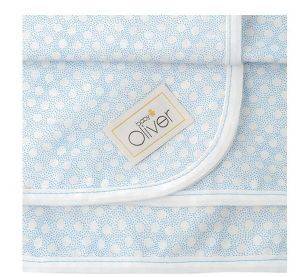 ΠΑΝΑ ΑΓΚΑΛΙΑΣ ΧΑΣΕ BABY OLIVER ΣΙΕΛ ΠΟΥΑ 80X80CM ΠΑΝΑ ΑΓΚΑΛΙΑΣ ΧΑΣΕ BABY OLIVER ΣΙΕΛ ΠΟΥΑ 80X80CM