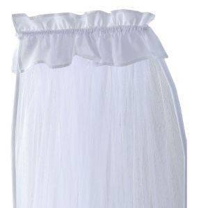 ΚΟΥΝΟΥΠΙΕΡΑ ΜΕ ΘΟΛΟ BABY OLIVER ΛΕΥΚΟ 180X550CM ΚΟΥΝΟΥΠΙΕΡΑ ΜΕ ΘΟΛΟ BABY OLIVER ΛΕΥΚΟ 180X550CM
