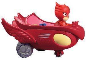 ΠΙΤΖΑΜΟΗΡΩΑΣ GIOCHI PREZIOSI PJ MASKS OWL ΜΕ ΟΧΗΜΑ ΠΙΤΖΑΜΟΗΡΩΑΣ GIOCHI PREZIOSI PJ MASKS OWL ΜΕ ΟΧΗΜΑ
