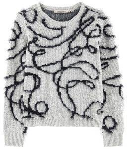 ΠΑΙΔΙΚΟ ΠΟΥΛΟΒΕΡ GARCIA JEANS H72640 ΓΚΡΙ-ΜΑΥΡΟ