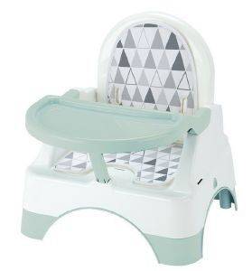 THERMOBABY ΚΑΘΙΣΜΑ ΦΑΓΗΤΟΥ THERMOBABY ΓΙΑ ΚΑΡΕΚΛΑ EDGAR BOOSTER SEAT WITH STEP CELADON GREEN-ΜΕΝΤΑΣ