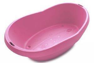 ΜΠΑΝΑΚΙ BABE ANGEL ERGONOMIC BATH TUBE PINK-ΡΟΖ φωτογραφία