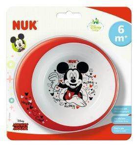 ΜΠΟΛ NUK DISNEY MICKEY 6Μ+ ΛΕΥΚΟ-ΚΟΚΚΙΝΟ ΜΠΟΛ NUK DISNEY MICKEY 6Μ+ ΛΕΥΚΟ-ΚΟΚΚΙΝΟ