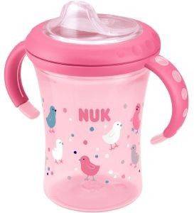 NUK ΠΟΤΗΡΑΚΙ EASY LEARNING STARTER CUP 200ML ΜΕ ΡΥΓΧΟΣ ΠΟΥΛΙΑ ΡΟΖ NUK ΠΟΤΗΡΑΚΙ EASY LEARNING STARTER CUP 200ML ΜΕ ΡΥΓΧΟΣ ΠΟΥΛΙΑ ΡΟΖ