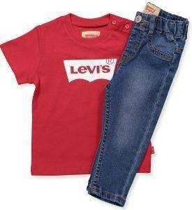 ΣΕΤ T-SHIRT/JEANS LEVI\'S NL36004-099 ΜΠΛΕ-ΚΟΚΚΙΝΟ GIFT BOX (68ΕΚ.)-(6-9 ΜΗΝΩΝ) ΣΕΤ T-SHIRT/JEANS LEVI\'S NL36004-099 ΜΠΛΕ-ΚΟΚΚΙΝΟ GIFT BOX (68ΕΚ.)-(6-9 ΜΗΝΩΝ)
