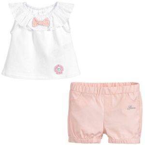 ΣΕΤ T-SHIRT/ΣΟΡΤΣ GUESS KIDS A82G01 K70X0-TWHT ΡΟΖ-ΛΕΥΚΟ (96ΕΚ.)-(18-24ΜΗΝΩΝ) ΣΕΤ T-SHIRT/ΣΟΡΤΣ GUESS KIDS A82G01 K70X0-TWHT ΡΟΖ-ΛΕΥΚΟ (96ΕΚ.)-(18-24ΜΗΝΩΝ)
