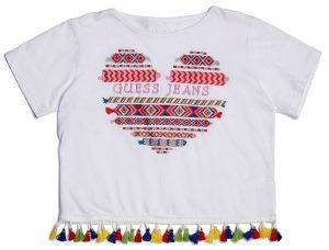 T-SHIRT GUESS KIDS J82I24 K6T30 HEART LOGO ΛΕΥΚΟ (157ΕΚ.)-(11-12 ΕΤΩΝ)
