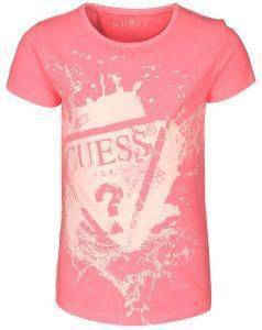 T-SHIRT GUESS KIDS K82I03 J1300 FLUO 