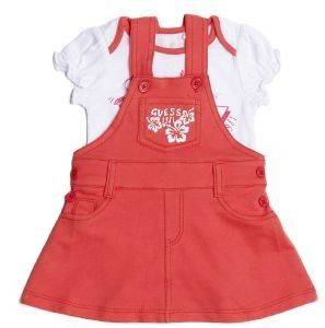 ΒΡΕΦΙΚΟ ΣΕΤ ΦΟΡΕΜΑ ΣΑΛΟΠΕΤΑ/T-SHIRT GUESS KIDS S82G10 I3Z00 ΚΟΡΑΛΛΙ/ΛΕΥΚΟ (68ΕΚ.)-(6-9ΜΗΝΩΝ) ΒΡΕΦΙΚΟ ΣΕΤ ΦΟΡΕΜΑ ΣΑΛΟΠΕΤΑ/T-SHIRT GUESS KIDS S82G10 I3Z00 ΚΟΡΑΛΛΙ/ΛΕΥΚΟ (68ΕΚ.)-(6-9ΜΗΝΩΝ)