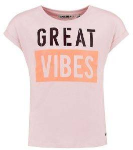 T-SHIRT GARCIA JEANS Q82429-00P3 BLUSH PINK- (128.)-(8)