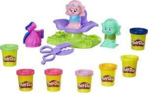  PLAYDOH HASBRO TROLLS PRESS N STYLE SALON [B9027]