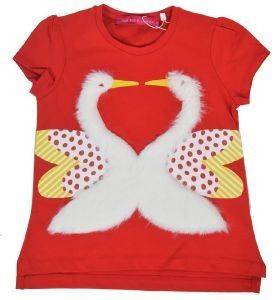T-SHIRT AGATHA RUIZ DE LA PRADA ΚΥΚΝΟΙ ΚΟΚΚΙΝΟ-ΛΕΥΚΟ (98ΕΚ.)-(36 ΜΗΝΩΝ) T-SHIRT AGATHA RUIZ DE LA PRADA ΚΥΚΝΟΙ ΚΟΚΚΙΝΟ-ΛΕΥΚΟ (98ΕΚ.)-(36 ΜΗΝΩΝ)
