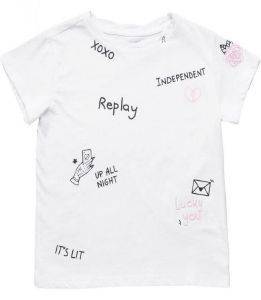 T-SHIRT REPLAY SG7461.051.20994-001 ΛΕΥΚΟ (104ΕΚ.)-(4ΕΤΩΝ) T-SHIRT REPLAY SG7461.051.20994-001 ΛΕΥΚΟ (104ΕΚ.)-(4ΕΤΩΝ)