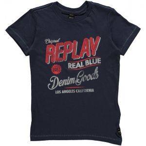 T-SHIRT REPLAY SB7308.090.20994-206 ΜΠΛΕ (104ΕΚ.)-(4ΕΤΩΝ) T-SHIRT REPLAY SB7308.090.20994-206 ΜΠΛΕ (104ΕΚ.)-(4ΕΤΩΝ)