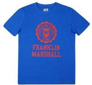 T-SHIRT FRANKLIN & MARSHALL BRAND LOGO FMS0060 