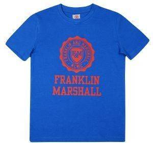 T-SHIRT FRANKLIN & MARSHALL BRAND LOGO FMS0060  (110.)-(4-5)
