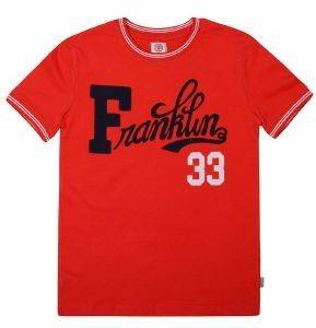 T-SHIRT FRANKLIN & MARSHALL FMS0069-10044 ΚΟΚΚΙΝΟ (164ΕΚ.)-(14-15 ΕΤΩΝ) T-SHIRT FRANKLIN & MARSHALL FMS0069-10044 ΚΟΚΚΙΝΟ (164ΕΚ.)-(14-15 ΕΤΩΝ)