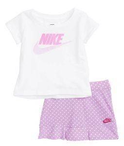   NIKE FUTURA GRAPHIC TEE & SCOOTER SKIRT SET / (90-96.)-(2-3)