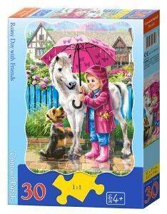 ΠΑΖΛ CASTORLAND RAINY DAY WITH FRIENDS 30TMX ΠΑΖΛ CASTORLAND RAINY DAY WITH FRIENDS 30TMX