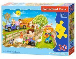 ΠΑΖΛ CASTORLAND A DAY ON THE FARM 30TMX ΠΑΖΛ CASTORLAND A DAY ON THE FARM 30TMX