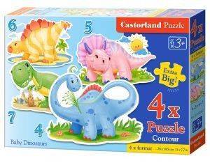  CASTORLAND BABY DINOSAURS 4X 22