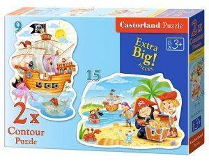 ΠΑΖΛ CASTORLAND PIRATE TREASURE 2X 24ΤΜΧ ΠΑΖΛ CASTORLAND PIRATE TREASURE 2X 24ΤΜΧ