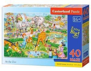 ΠΑΖΛ CASTORLAND AT THE ZOO 40ΤΜΧ ΠΑΖΛ CASTORLAND AT THE ZOO 40ΤΜΧ