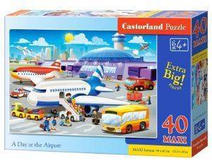 ΠΑΖΛ CASTORLAND A DAY AT THE AIRPORT 40ΤΜΧ ΠΑΖΛ CASTORLAND A DAY AT THE AIRPORT 40ΤΜΧ