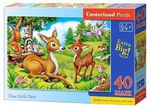 ΠΑΖΛ CASTORLAND DEAR LITTLE DEER 40ΤΜΧ