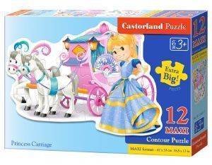 ΠΑΖΛ CASTORLAND PRINCESS CARRIAGE 12ΤΜΧ