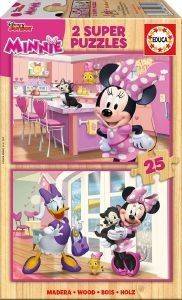 ΠΑΖΛ ΞΥΛΙΝΟ EDUCA MINNIE 50MX ΠΑΖΛ ΞΥΛΙΝΟ EDUCA MINNIE 50MX