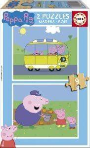 ΠΑΖΛ ΞΥΛΙΝΟ EDUCA PEPPA 18TMX ΠΑΖΛ ΞΥΛΙΝΟ EDUCA PEPPA 18TMX