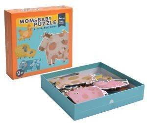  MIDEER MY FIRST PUZZLE MOM & BABY 18  [MD3012]