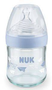 ΜΠΙΜΠΕΡΟ ΓΥΑΛΙΝΟ NUK NATURE SENSE MΕ ΘΗΛΗ SILIC 0-6ΜΗΝΩΝ (S) 120ML ΑΓΟΡΙ ΜΠΙΜΠΕΡΟ ΓΥΑΛΙΝΟ NUK NATURE SENSE MΕ ΘΗΛΗ SILIC 0-6ΜΗΝΩΝ (S) 120ML ΑΓΟΡΙ
