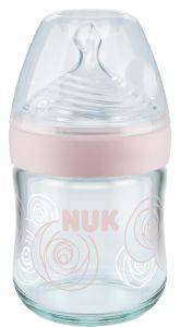 ΜΠΙΜΠΕΡΟ ΓΥΑΛΙΝΟ NUK NATURE SENSE MΕ ΘΗΛΗ SILIC 0-6ΜΗΝΩΝ (S) 120ML ΚΟΡΙΤΣΙ ΜΠΙΜΠΕΡΟ ΓΥΑΛΙΝΟ NUK NATURE SENSE MΕ ΘΗΛΗ SILIC 0-6ΜΗΝΩΝ (S) 120ML ΚΟΡΙΤΣΙ