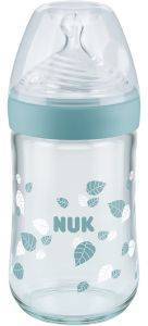 ΜΠΙΜΠΕΡΟ ΓΥΑΛΙΝΟ NUK NATURE SENSE MΕ ΘΗΛΗ SILIC 0-6ΜΗΝΩΝ (M) 240ML ΟΥΔΕΤΕΡΟ ΜΠΙΜΠΕΡΟ ΓΥΑΛΙΝΟ NUK NATURE SENSE MΕ ΘΗΛΗ SILIC 0-6ΜΗΝΩΝ (M) 240ML ΟΥΔΕΤΕΡΟ