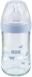 ΜΠΙΜΠΕΡΟ ΓΥΑΛΙΝΟ NUK NATURE SENSE MΕ ΘΗΛΗ SILIC 0-6ΜΗΝΩΝ (M) 240ML ΑΓΟΡΙ ΜΠΙΜΠΕΡΟ ΓΥΑΛΙΝΟ NUK NATURE SENSE MΕ ΘΗΛΗ SILIC 0-6ΜΗΝΩΝ (M) 240ML ΑΓΟΡΙ