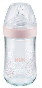 ΜΠΙΜΠΕΡΟ ΓΥΑΛΙΝΟ NUK NATURE SENSE MΕ ΘΗΛΗ SILIC 0-6ΜΗΝΩΝ (M) 240ML ΚΟΡΙΤΣΙ ΜΠΙΜΠΕΡΟ ΓΥΑΛΙΝΟ NUK NATURE SENSE MΕ ΘΗΛΗ SILIC 0-6ΜΗΝΩΝ (M) 240ML ΚΟΡΙΤΣΙ