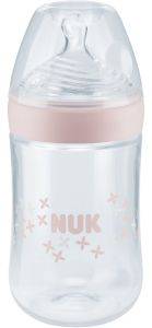 �������� �������������� NUK NATURE SENSE M� ���� SILIC 0-6����� (M) 260ML �������