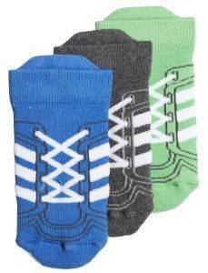  ADIDAS PERFORMANCE ANKLE SOCKS 3P // (23-26)