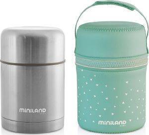 ΘΕΡΜΟΣ ΦΑΓΗΤΟΥ MINILAND SILKY FOOD MINT 600ML ΘΕΡΜΟΣ ΦΑΓΗΤΟΥ MINILAND SILKY FOOD MINT 600ML