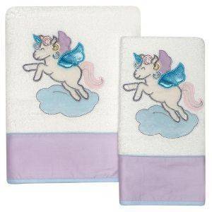 ΒΡΕΦΙΚΕΣ ΠΕΤΣΕΤΕΣ ΜΠΑΝΙΟΥ  DREAM LINE EMBROIDERY DAS HOME 6463 ΛΕΥΚΟ/ΜΩΒ 2ΤΜΧ ΒΡΕΦΙΚΕΣ ΠΕΤΣΕΤΕΣ ΜΠΑΝΙΟΥ  DREAM LINE EMBROIDERY DAS HOME 6463 ΛΕΥΚΟ/ΜΩΒ 2ΤΜΧ