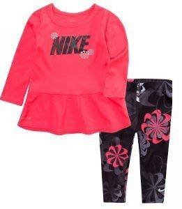   NIKE SWOOSH DF TUNIC LEGGIN  FLUO/ (75-80 EK.)-(9-12 )