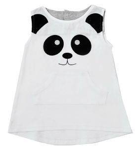 ΒΡΕΦΙΚΟ ΦΟΡΕΜΑ KEEN ORGANIC WWF BABY DRESS PANDA ΛΕΥΚΟ (3-6 ΜΗΝΩΝ)