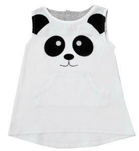 KEEN ORGANIC ΒΡΕΦΙΚΟ ΦΟΡΕΜΑ KEEN ORGANIC WWF BABY DRESS PANDA ΛΕΥΚΟ (3-6 ΜΗΝΩΝ)