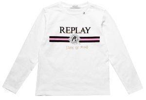 ΜΠΛΟΥΖΑ ΜΑΚΡΥΜΑΝΙΚΗ REPLAY SG7091.064.20994-869 ΛΕΥΚΟ (162 ΕΚ.)-(14 ΕΤΩΝ) ΜΠΛΟΥΖΑ ΜΑΚΡΥΜΑΝΙΚΗ REPLAY SG7091.064.20994-869 ΛΕΥΚΟ (162 ΕΚ.)-(14 ΕΤΩΝ)