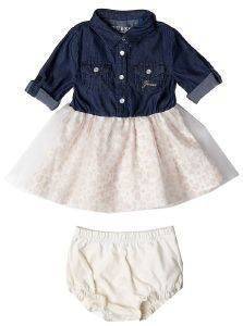 ΦΟΡΕΜΑ GUESS KIDS A84K00 D3DH0 DENIM ΜΠΛΕ/ΜΠΕΖ (96ΕΚ.)-(18-24ΜΗΝΩΝ) ΦΟΡΕΜΑ GUESS KIDS A84K00 D3DH0 DENIM ΜΠΛΕ/ΜΠΕΖ (96ΕΚ.)-(18-24ΜΗΝΩΝ)
